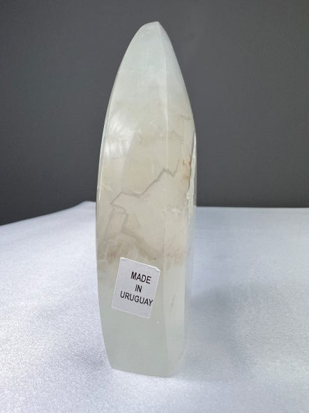 Agaat Vlam - Agate Flame - Agaat - Vlam - Druzy Agaat Vlam - Kristallen -  Kwarts
