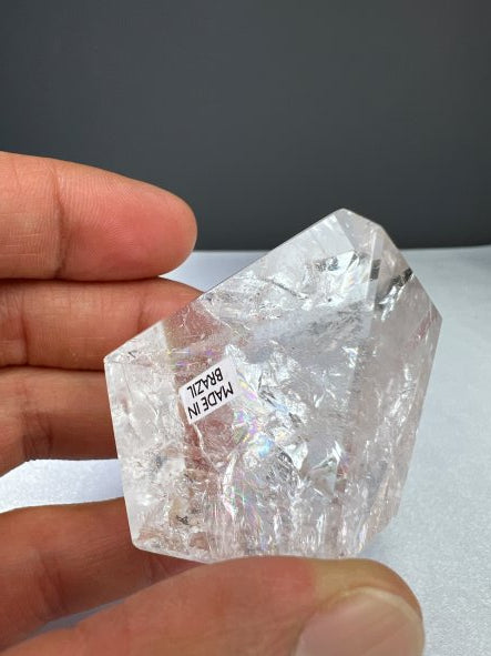 Bergkristal - ClearQuartz - Bergkristal FreeForm - ClearQuartz FreeForm - Bergkristal vrij vorm 