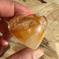 Golden Healer Hart - Limonietkwarts Hart - Golden Healer Heart - Edelstenen