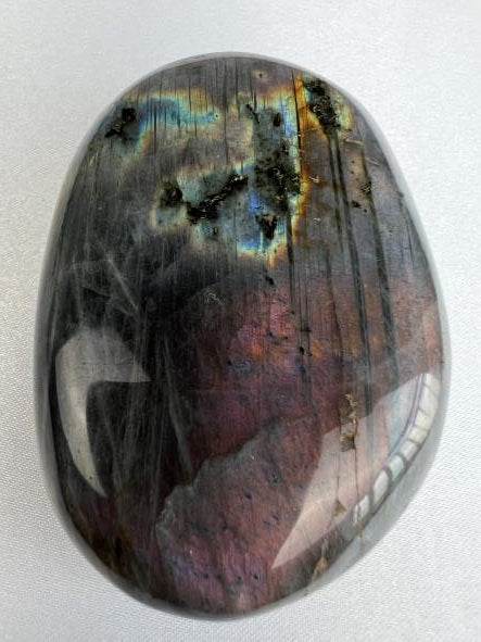 Labradoriet - Labradoriet palmsteen - Labradoriet handsteen - Labradorite - Palmstone - Handstone