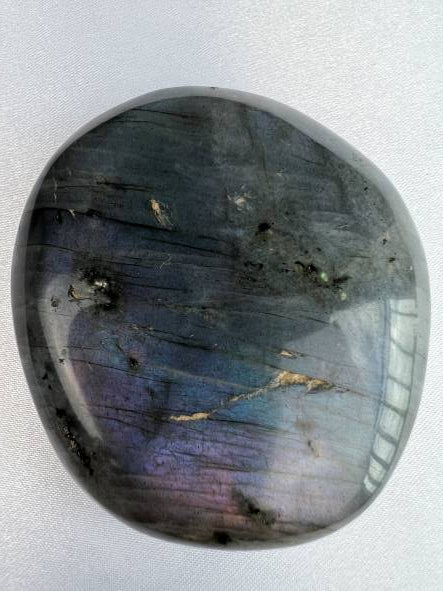 Labradoriet - Labradoriet palmsteen - Labradoriet handsteen - Labradorite - Palmstone - Handstone
