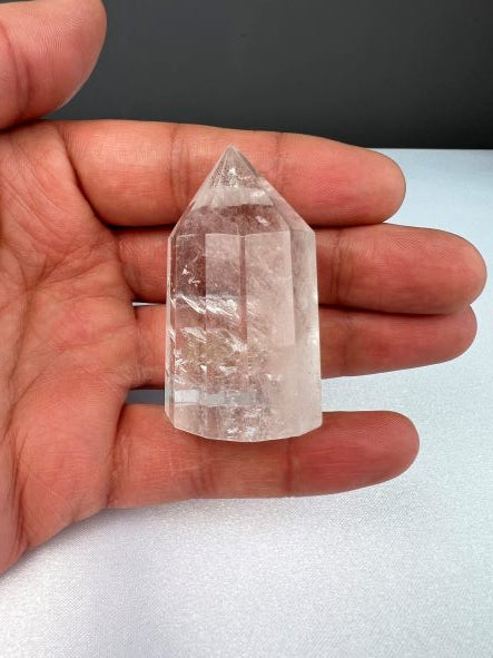 Bergkristal - Bergkristal Vogel - Bergkristal Vogel Toren - Clear Quartz - Clear Quartz Vogel Tower 
