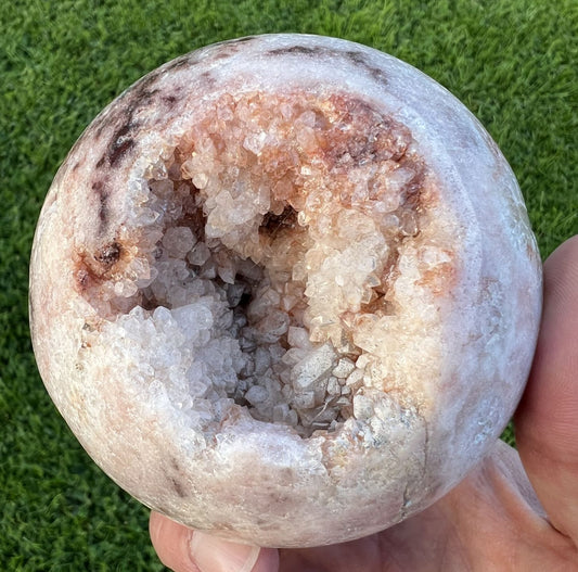 Roze Amethist Bol / Pink Amethyst Sphere